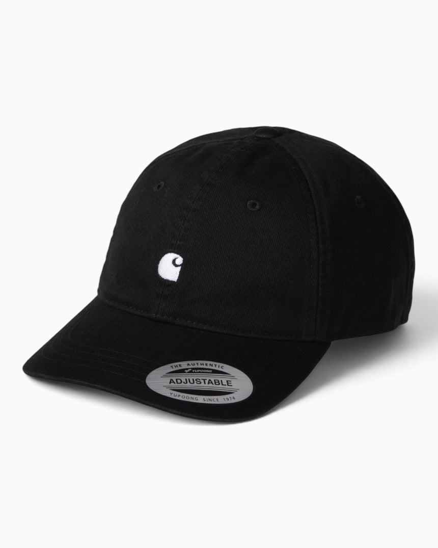 Carhartt WIP Madison Logo Cap Black/White