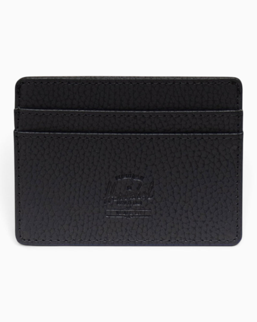 Herschel Charlie Vegan Leather Kartlık Black