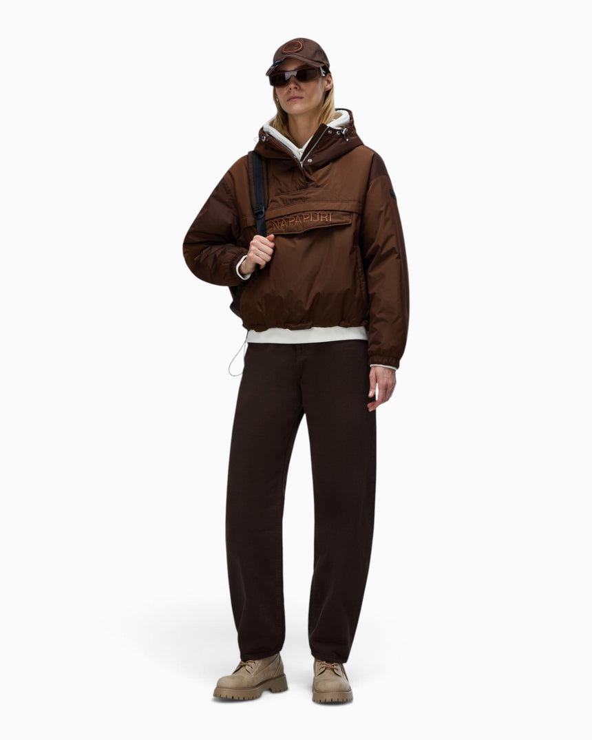 Napapijri Rainforest Optique Anorak Kadın Ceket Brown