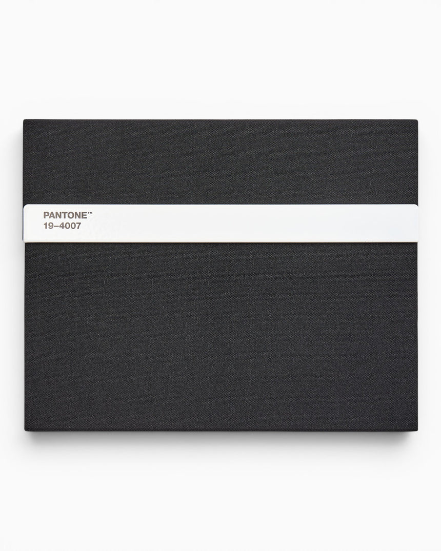 Pantone Notebook W/ Pencil Unlined Black