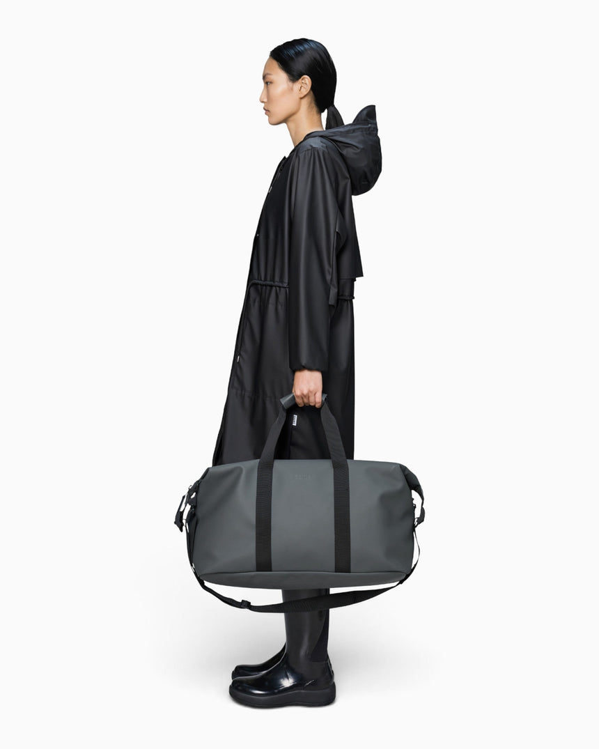 Rains Hilo Weekend Bag Dark Grey