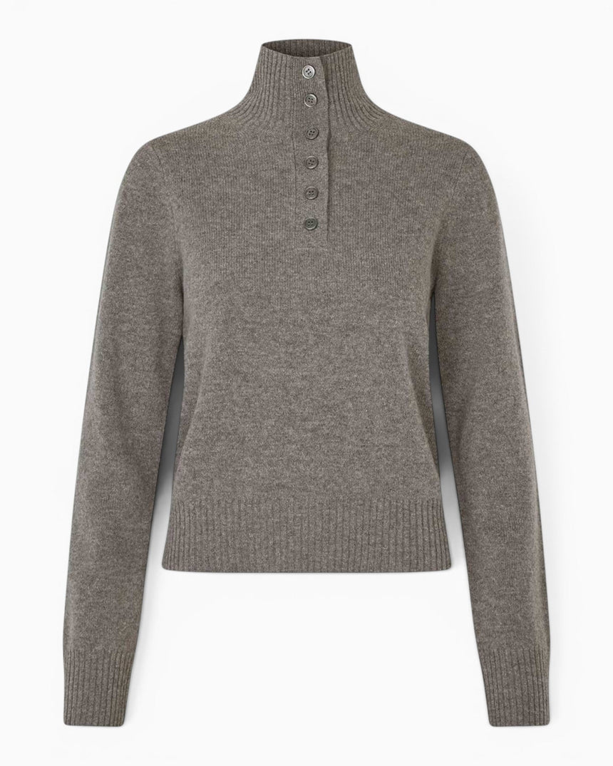 Samsøe Samsøe Saelif Turtleneck Dark Grey Melange