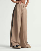 Badigirl Checks Trouser Loose Kadın Pantolon