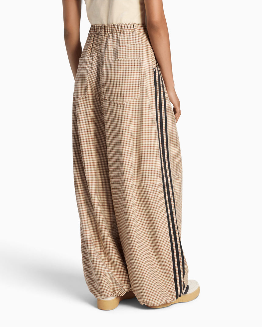 Badigirl Checks Trouser Loose Kadın Pantolon