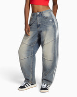 Badigirl Denim Barrel Kadın Pantolon