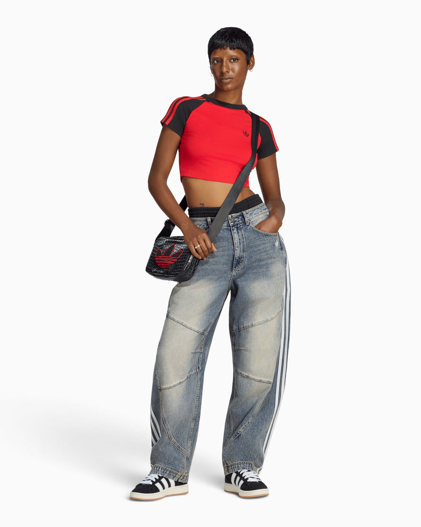 Badigirl Denim Barrel Kadın Pantolon