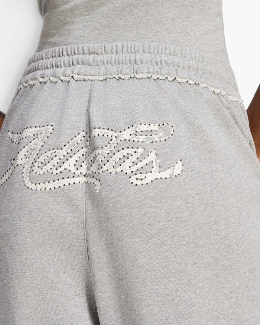 Badigirl Graphic Loose Sweat Pants Kadın Pantolon