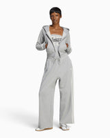 Badigirl Graphic Short Front Zip Track Top Kadın Sweatshirt