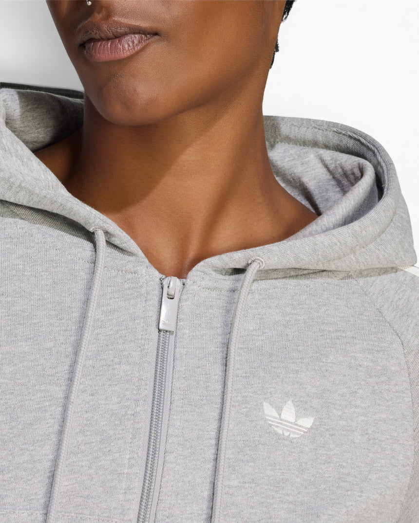 Badigirl Graphic Short Front Zip Track Top Kadın Sweatshirt