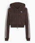Badigirl Graphic Short Front Zip Track Top Kadın Sweatshirt