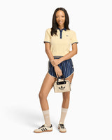 Cable Knit Cali Kadın Polo T-Shirt