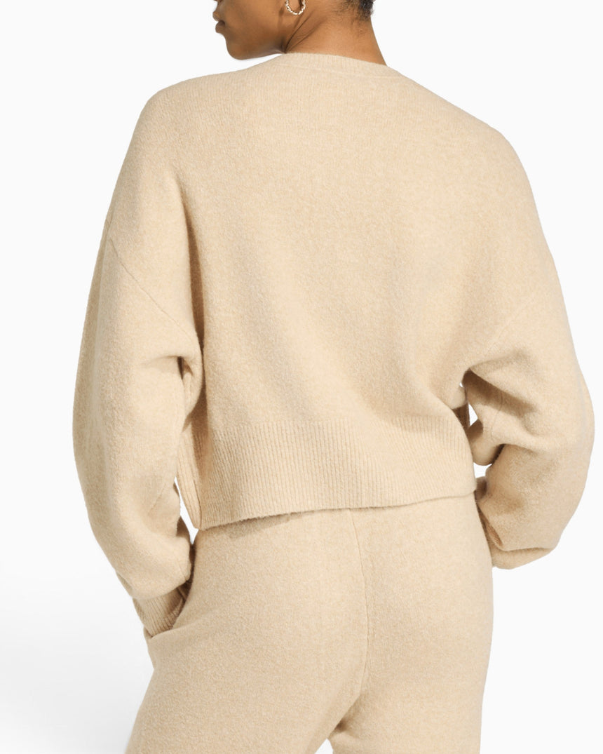 adidas Originals Essential Knit Cardigan Kadın Hırka Khaki Three