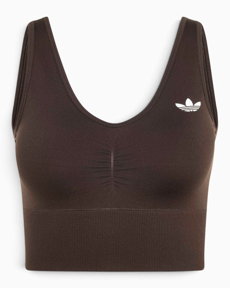 adidas Originals Essentials Seamless Bralette Aurora Coffee