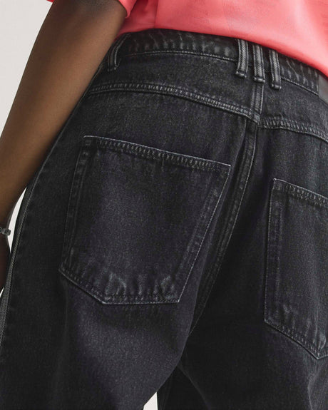 adidas Originals High Rise Barrel Leg Kadın Denim Pantolon