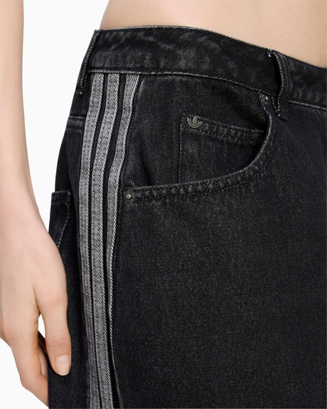 adidas Originals High Rise Barrel Leg Kadın Denim Pantolon