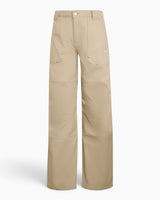 Premium Essentials Canvas Kadın Pantolon