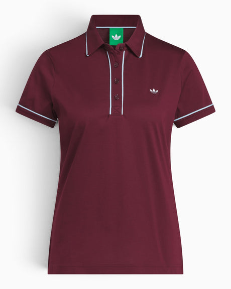 adidas Originals Solid Kadın Polo T-Shirt Maroon
