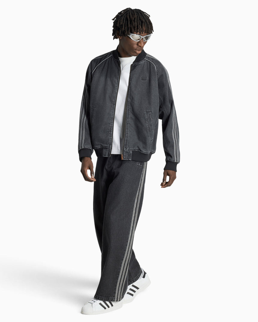 adidas Originals SST Denim Track Top Erkek Ceket True Black Denim