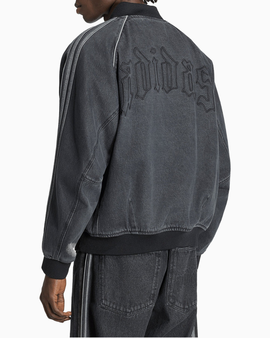 adidas Originals SST Denim Track Top Erkek Ceket True Black Denim