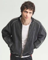 adidas Originals SST Denim Track Top Erkek Ceket True Black Denim