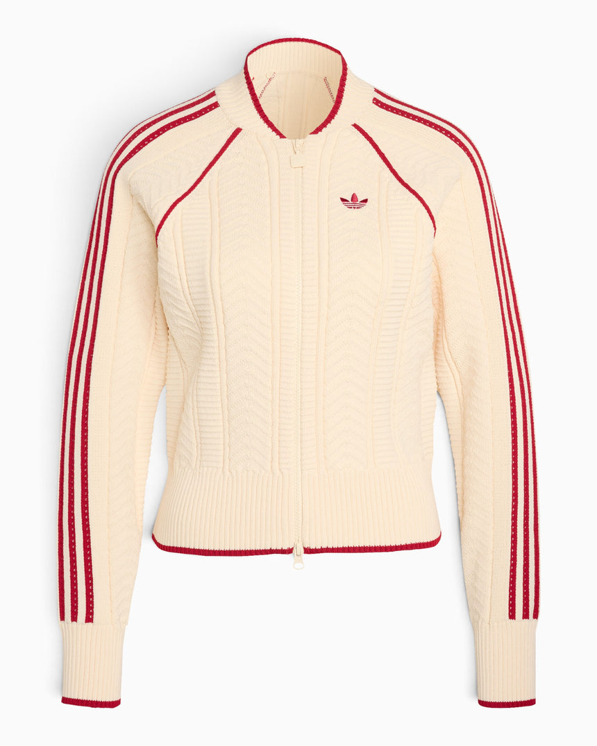 adidas Originals SST Track Top Kadın Hırka Warm Vanilla/Team Victory Red