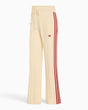 adidas Originals SST Wide Leg Trackpant Kadın Pantolon Warm Vanilla/Team Victory Red