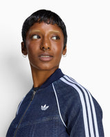 Superstar Denim Corset Track Top Kadın Ceket