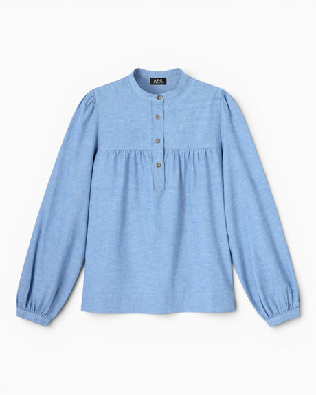 A.P.C. Baby Doll Kadın Bluz Blue