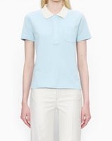 A.P.C. GOTS Short-Sleeved Kadın Polo T-Shirt
