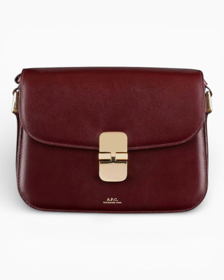 A.P.C. Grace Bag Small Omuz Çantası Vino