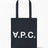 A.P.C. Laure Tote Omuz Çantası Indigo