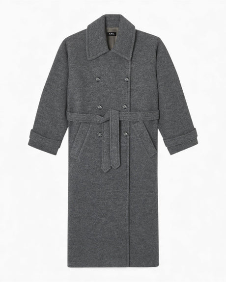 A.P.C. Lea Kadın Palto Gris Chine