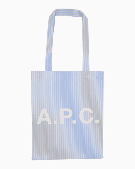 A.P.C. Tote Lou Omuz Çantası Bleu Clair