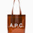A.P.C. Tote Lou Omuz Çantası Marron Fonce