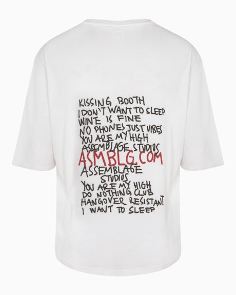 Assemblage Studios Kissing Booth T-shirt White