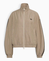 adidas Originals Badigirl Checks Track Top Kadın Ceket Crystal Linen/Aurora Coffee/Orbit Green/Vermillion