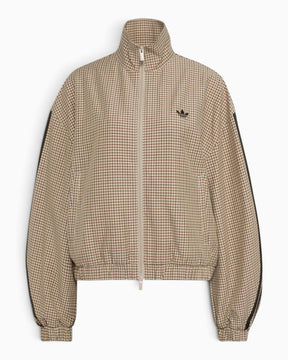 adidas Originals Badigirl Checks Track Top Kadın Ceket Crystal Linen/Aurora Coffee/Orbit Green/Vermillion