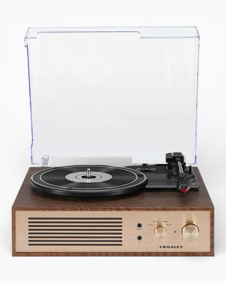 Crosley Miles Bluetooth Pikap Walnut