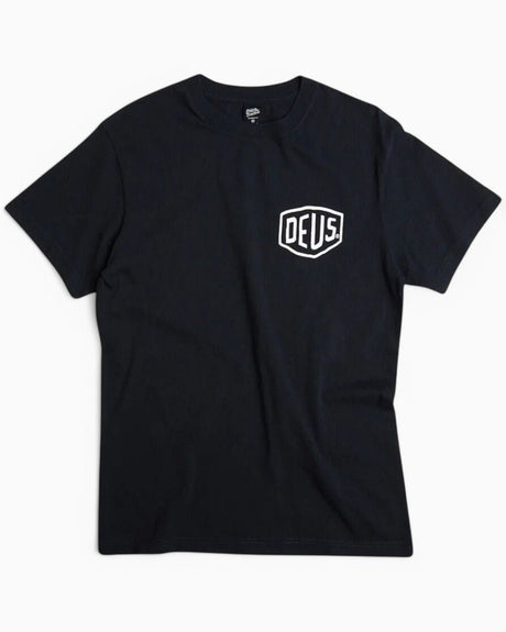 Deus Ex Machina Venice Address Tee Black