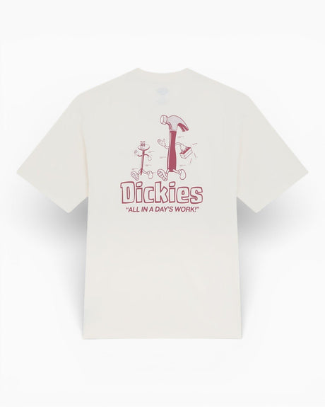Dickies Fairlawn SS Erkek T-Shirt Egret