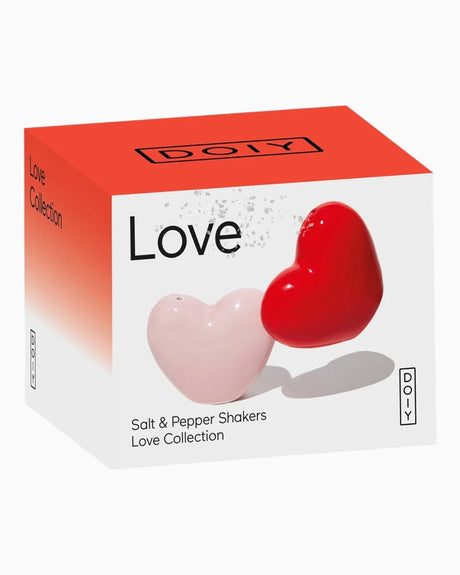 DOIY Design Love Kalp Tuzluk Biberlik