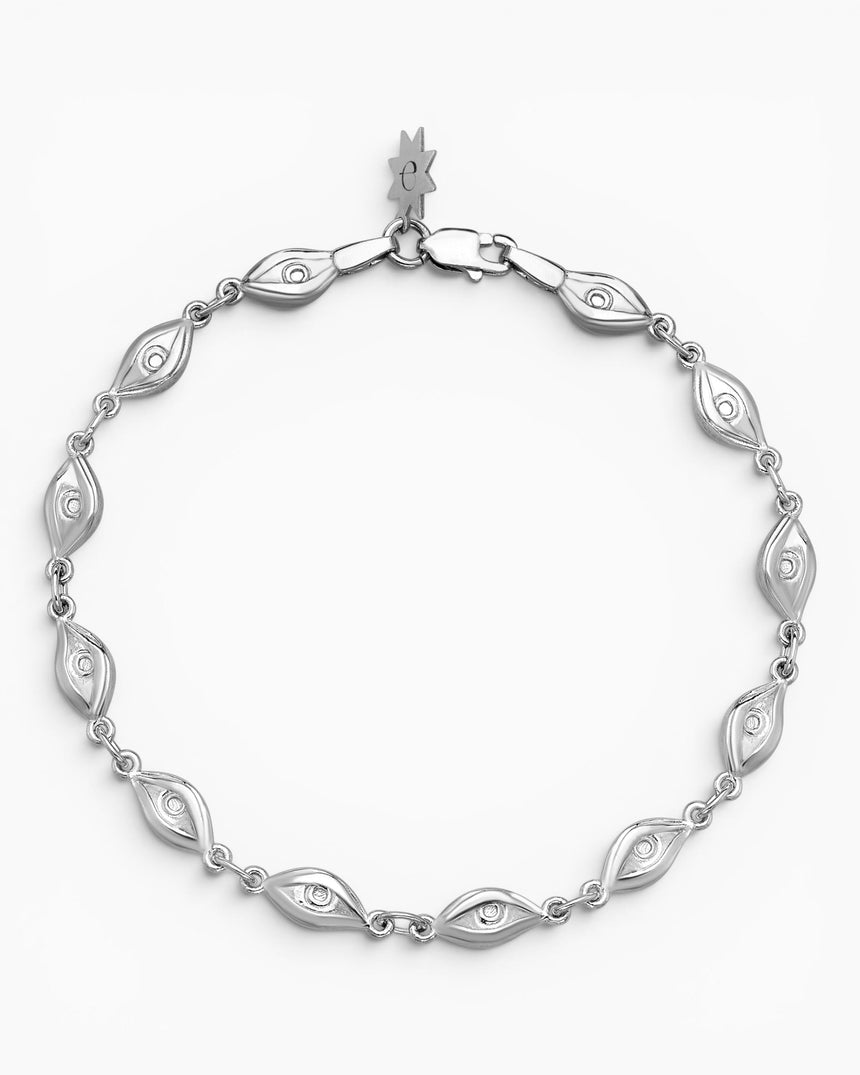 Esora All Seeing Bracelet Silver
