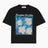 Études Studio Andy Warhol Flowers Regular T‑Shirt Black