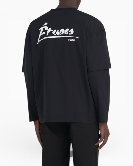 Études Studio Double Sleeves TS Signed Erkek T-Shirt