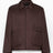 Études Studio Padded Snap Erkek Ceket Dark Brown