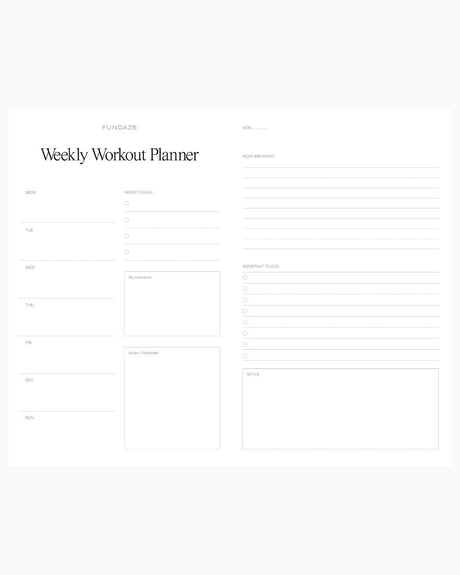 Fundaze Daily Planner Lilac