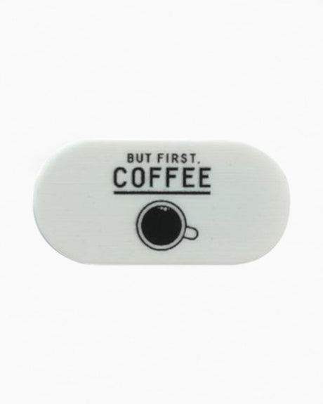 Funsy But First Coffee Mini Kamera Kapatıcı Beyaz