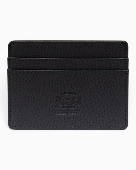 Herschel Charlie Vegan Leather Kartlık Black
