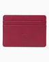 Herschel Charlie Vegan Leather Kartlık Cherry Red