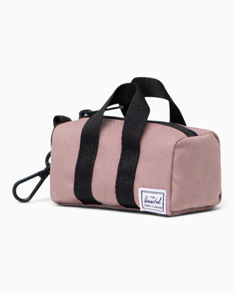 Herschel Novel Duffle Mini Charm Ash Rose